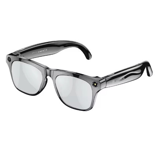Lenovo 8K tehisintellektiga prillid - mustad raamid, mustad läätsed