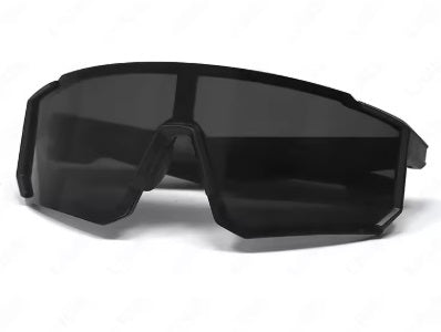 Lige Pro 1 AI sports glasses - Black frames, black lenses
