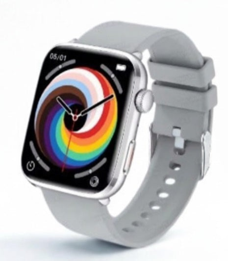 Xiaomi Series 10 Smart klocka - Silver boett, grå armband silikon