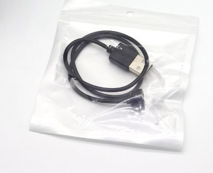 Universal magnetisk laddkabel - Svart, USB-A, 2,5-9,0mm 2 pin (standard)