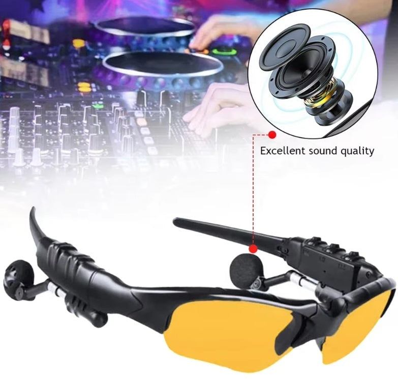 OnePlus AI sportglasögon - Blåa bågar, svarta linser