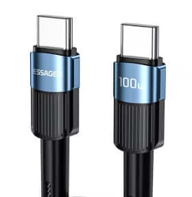 Universal Charging Cable USB-C connectors showing fast charging capability and durable design.
