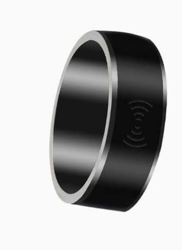Jakcom R3 Smart Ring - Black, a sleek smart ring featuring NFC technology and a modern design.